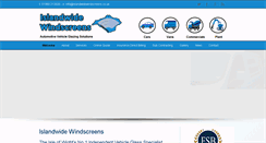 Desktop Screenshot of islandwidewindscreens.co.uk