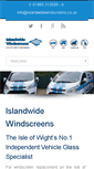 Mobile Screenshot of islandwidewindscreens.co.uk